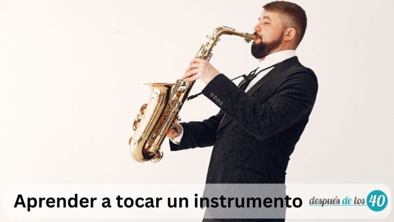La importancia de aprender a tocar un instrumento después de los 40 años
