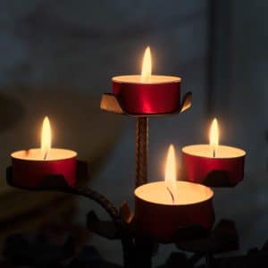 Velas como decoracion para mejorar el romance