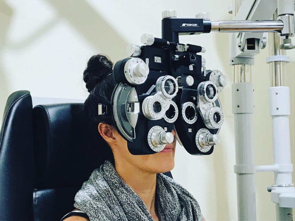 Exámenes de salud recomendados después de los 40: Examen de la Vista
