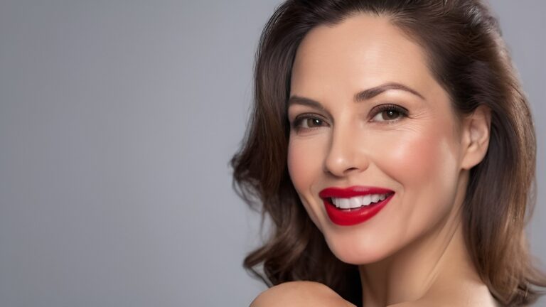 Complementando el look con maquillaje sutil en el resto del rostro