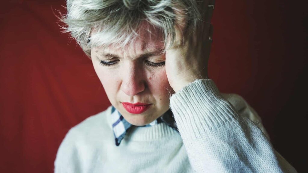 Mujer celosa  después de la menopausia