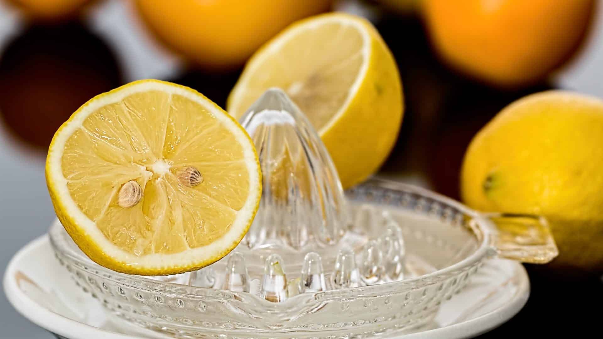 el zumo de limón es simplemente el jugo exprimido de los limones