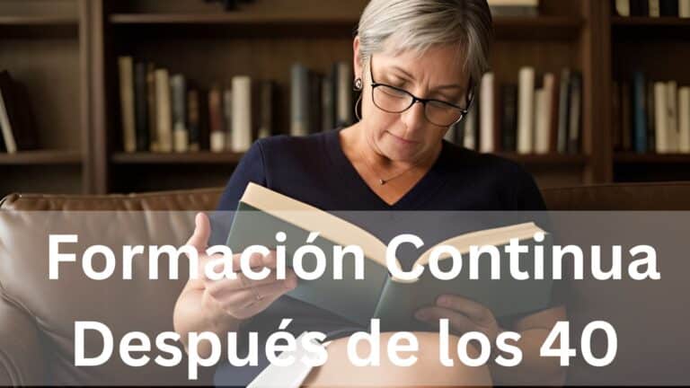 El papel de la formación continua en el avance profesional después de los 40